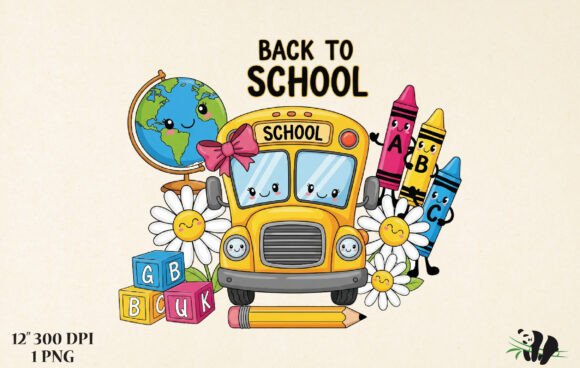 Back to School Custom Name Shirt PNG