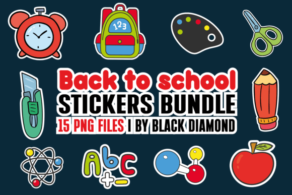 Back to School Stickers Bundle 2025-2026