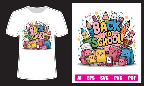 Back to School T-Shirt Design Ideas