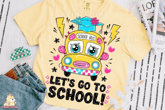 Kawaii School Bus Back to School