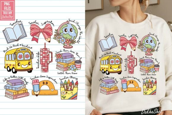 Teacher PNG Back to School Shirt PNG: A Digital Design Guide for Educators and Creators