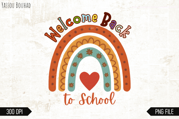 Welcome Back to School PNG: A Versatile Asset for Creative Projects